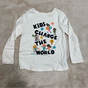 Old Navy Toddler Unisex Long Sleeve Graphic Shirt